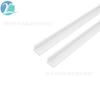Tira de plástico PVC branca de formato especial, tira de borda, tira decorativa, tira decorativa para mesa e cadeira, proteção de borda triangular, em L, de ângulo reto para móveis