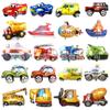 Venta al por mayor de fábrica vehículo grande coche tren globo de película de aluminio juguete de cumpleaños para niños fiesta globo de papel de aluminio