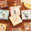 Libro de Pegatinas de Vinilo Cortado para Mascotas Rincón de Gato Lindo Patrón de Mascota Pegatinas de Decoración para Diario de Vida