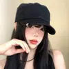 Gorra de Béisbol Británica de Visera Plana para Mujer Primavera/Verano Chica Picante Retro Desgastada Gorra de Pico de Pato Nicho Artístico Sensación de Alta Gama Sombrero de Moda