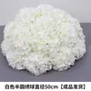 Bolas de Flores Artificiales de Rosa Estilo Europeo Más Vendidas Transfronterizas para Decoraciones de Pasillos de Boda y Arreglos de Fondos de Escenario de Boda