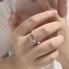 Kt Anillo de Gato Chica de Ring Caricatura Anillo Suave para Chica Regalo de Cumpleaños para Novia