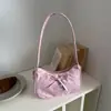 Nova bolsa tiracolo estilo coreano de alta moda para o início do outono de 2026, bolsa de ombro estilosa, bolsa simples para o dia a dia sob o braço, bolsas femininas no atacado