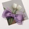 Tecido Estilo Princesa Coreana Malha Dupla Laço DIY Feito à Mão Versátil Doce Acessório de Cabeça Materiais para Acessórios de Cabelo Atacado