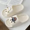 Chinelos para Mulheres, Chinelos para Casa, Sandálias para Homens, Casais, Antiderrapantes de Verão para Casa Estilo Novo, Sandálias Fofas para Casa