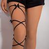Corrente de Perna Pérola Borboleta Moda Personalidade Temperamento Celebridade da Internet Spice Girl Estilo Desejo Puro Corrente de Corpo Versátil Anel de Perna Joias