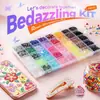 Venta al por mayor transfronteriza de diamantes de resina de colores para caramelos de 3 mm/4 mm/5 mm, juego de colores mixtos, diamantes de resina para decoración de uñas