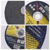 Disco de corte de acero inoxidable Zhibiao 107/115/125/180 multi-tamaño amoladora angular disco de pulido pieza resina pieza de corte