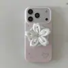 Funda con Pedrería en Forma de Corazón Adecuada para iPhone 17 Pro Max, Soporte Magnético Simple para 16/17 Pro, Funda para Teléfono iPhone 15/17