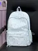 Mochila Estilo Coreano Ins Fofa Desenho Animado Estrela para Meninas Alunas do Ensino Fundamental Alta Aparência Leve Simples Grande Capacidade Mochila de Costas Dupla