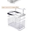Soporte para palillos de acero inoxidable para cocina, montado en la pared sin perforaciones, caja de almacenamiento para palillos, cucharas y vajilla, escurridor, estante de almacenamiento, cesta para palillos