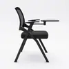 Silla de entrenamiento plegable transfronteriza, silla de reunión de negocios de fábrica con tablero de mesa, silla de estudio para proteger la cintura con reposabrazos, silla de oficina