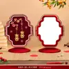 Um Par de Espelhos de Casamento, os Suprimentos de Dote da Noiva, Maquiagem de Casamento, Espelhos de Casamento, Espelhos de Penteadeira para Noivas, Itens de Preparação para o Casamento
