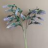Hierba de junco simulada y lavanda de cola de fénix escandinava para decoración de arreglos florales de habitación, modelo de bar de comidas, accesorios de fotografía de boda