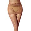 Falda Transparente de Encaje Bodycon con Medias de Tirantes Integradas, Medias Sexy Brillantes para Mujer, Deseo Atractivo y Atractivamente Puro