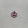 Fita de 3 Pontos com Flor de Rosa Decoração de Roupa DIY Flor de Fita Artesanal Rosa Sem Folha Fita de 3 Pontos com Rosa