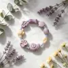 Pulsera Popular Transfronteriza de Macarrón Cerámico con Forma de Estrella de Mar y Caracola, Pulsera Elástica de Cuentas Estilo Océano con Conchas para Mujer