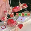 Presente de Natal Fruta da Paz Embalagem Véspera de Natal Buquê de Maçãs Caixa de Presente Material DIY Feito à Mão Pequeno Presente para Meninas