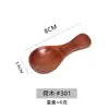 Colher de sorvete de madeira para crianças Colher mini japonesa Colher de madeira com cabo longo Colher para misturar mel Colher para remédios atacado LOGOTIPO gravado