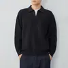 Mo Mai Ke Men's Clothing Alta Inteligência para o Trabalho Tricô Falso de Duas Peças Masculino Outono 2026 Novo Suéter de Tricô Waffle Masculino 22330.