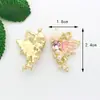 Acessórios de Joias DIY Estilo Chanel Pequenos Transfronteiriços, Guirlanda Borboleta de Pérola, Joias DIY Feitas à Mão, Acessórios de Joias DIY com Gotejamento de Óleo