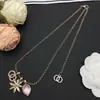 Modelo Transfronterizo Nuevo 2026 Réplica Chanel con Múltiples Accesorios Collar Doble C de Girasol Collar de Lujo de Alta Gama