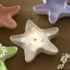Yumeiren Molde de Silicona para Bandeja de Velas de Estrella de Mar DIY Caja de Almacenamiento de Joyería Molde de Silicona para Plato de Estrella de Mar Estilo Simple
