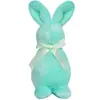 Decoración de Muñeco de Conejo de Pascua Nuevo Transfronterizo, Adorno de Conejito de Peluche Lindo, Regalo de Muñeco de Conejo Amarillo Rosa Verde