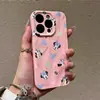 Funda de Teléfono Divertida con Temática de Minnie Resistente a las Arrugas para Apple 17 Pro, iPhone 16 Pro Max, Anticaídas para 15, Estilo Europeo y Americano para 14