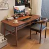 Escritorio de Computadora Práctico Simple de Lujo Ligero Escritorio para Videojuegos Mesa de Ocio Multifuncional para Dormitorio en Casa Escritorio de Oficina