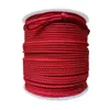 Cuerda para Red de Lanzar a Mano de 8 Hilos Completamente Trenzada de 1.5 a 3 mm para Atar el Anzuelo, Resistente al Desgaste de Alta Resistencia, Fondo de Red de Poliéster, Cable de Acero Especial