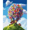 OZON dropshipping colección de pintura al óleo digital sin marco DIY 4050 paisaje deseo amazon ebay estilo globo