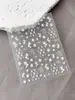 Yitu Calcomanía para Uñas con Relieve de Margarita Pequeña Dulce Pura Deseo Lazo Decorativo Yt5959