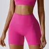 Roupa Esportiva Feminina Lulu Cruzada Mesmo Estilo Nude à Prova de Choque para Treinamento Fitness ao Ar Livre Pilates Yoga