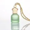 Botella Personalizada de Ambientador de Coche de Color Mate con Cordón, Colgante Difusor de Perfume, Decoración de Aroma