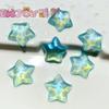 Acessórios DIY de Acrílico Capa de Celular DIY Acessórios para Cabelo Acessórios de Cola de Chantilly Atacado Adesivo para Copo de Água Fivela de Sapato Estrela de Cinco Pontas Aurora