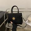Elegante bolso de invierno 2024 con diseño de nicho, bonito bolso de mano cuadrado pequeño para mujer, bolso cruzado de moda para mujer.