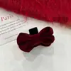 Presilha de Orelha de Trigo com Strass Estilo Coreano Pequena Presilha para Franja Lateral Presilha Elegante para Cabelo Meio Preso Presilha de Tubarão na Parte de Trás da Cabeça 1