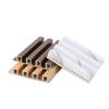 Rejillas de Panel de Pared de Madera-Plástico para Diseño de Decoración de Pared de Fondo Interior, Impermeable
