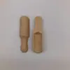 Cuchara Pequeña de Madera, Espátula Pequeña de Madera, Cuchara para Sales de Baño, Cucharadita de Té, Cuchara para Polvo de Medicina, Cuchara para Leche en Polvo, Cucharadita de Té de Madera con Mango Corto de Madera de Haya, Diseño Creativo de Madera Maciza