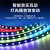 Tira de luz LED 12V24V 2026 modelo nuevo RGB colorida bajo voltaje autoadhesiva tipo nuevo carreras de caballos flujo colorido ambiente