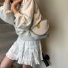 Bolso de Mano Pequeño Casual de Color Contrastante para Mujer 2025 Nueva Moda Simple Bolso de Hombro Cruzado Moderno Bolso Balde para Viajero