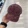 Gorra de béisbol clásica de algodón puro para hombre y mujer, nueva gorra de béisbol informal de primavera y otoño de 2024, para deportes al aire libre.