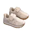 Zapatos para Niñas 2026 Primavera y Otoño Nuevas Zapatillas Florales Superficie de Cuero para Bebé Zapatos Casuales Antideslizantes de Suela Suave para Niñas Pequeñas