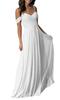 Ebay Vestido de Dama de Honor Europeo y Americano Largo de Gasa Vestido Largo de Hermanas Hombro Delgado Descubierto Mejor Amiga Amazon Vestido de Noche para Dama de Honor