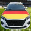 Produtos da Copa do Mundo 2026 EUA-México-Canadá Bandeira da Alemanha Bandeira de Carro Capa para Retrovisor de Carro Capa para Carro Capuz