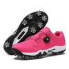 Zapatos de Golf Profesionales con Clavos de Nuevo Estilo para Mujer, Suministros de Golf para Entrenamiento al Aire Libre, Productos Calientes Transfronterizos