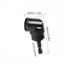 Adaptador de Destornillador en Ángulo de 105 Grados, Adaptador de Esquina para Taladro Eléctrico, Pieza de Extensión de Accesorio, Punta de Destornillador de Vaso