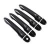 Adecuado para Renault Fluence ZE 09-14, manija de puerta negra brillante, protección decorativa.