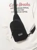 Bolso de Pecho Unisex Casual Versátil de Moda Estilo Japonés Estilo Ins para Viajar al Trabajo, Viajes, Deportes, Bolso Cruzado Simple